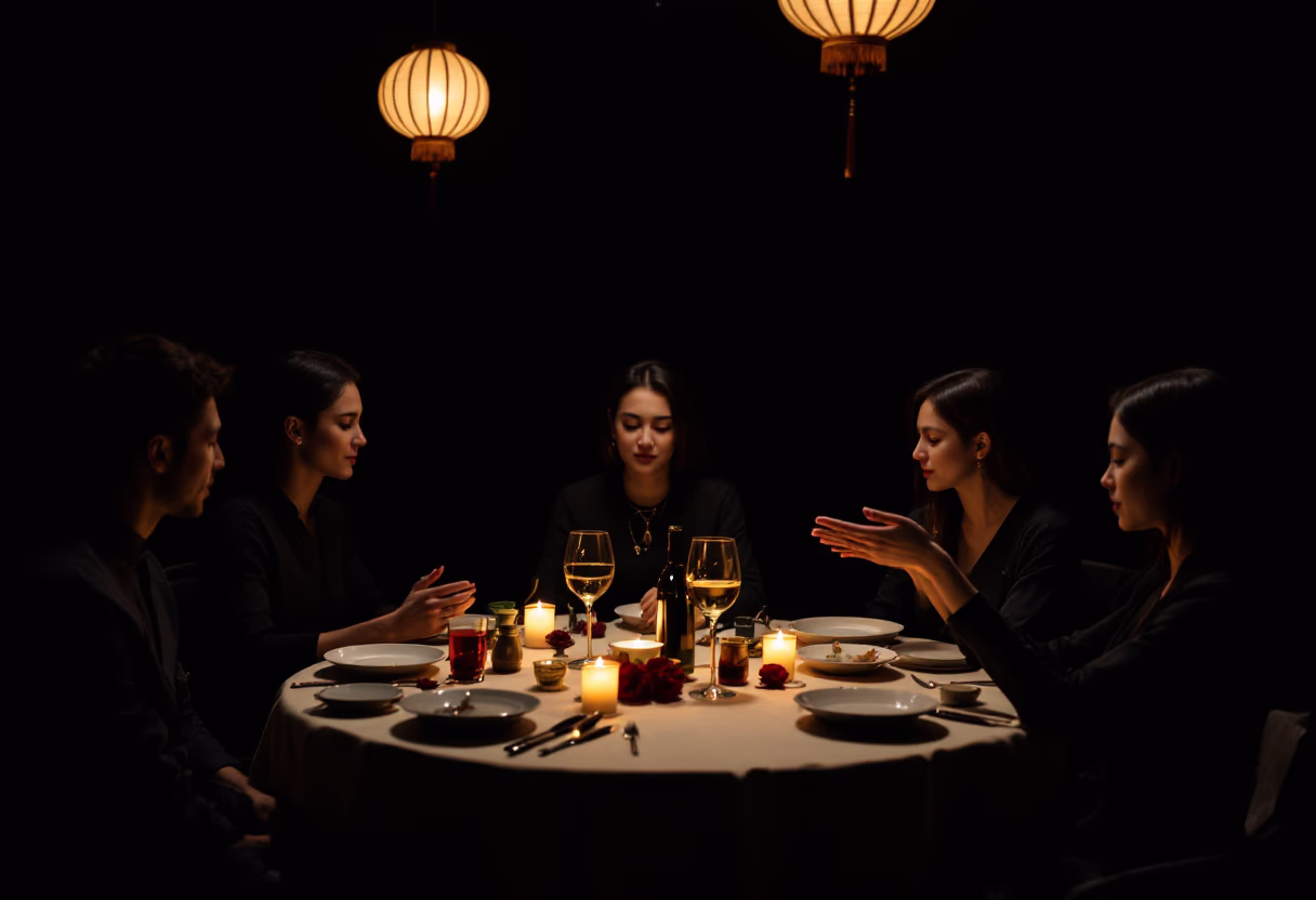 image of guests enjoying events (for a chinese restaurant)