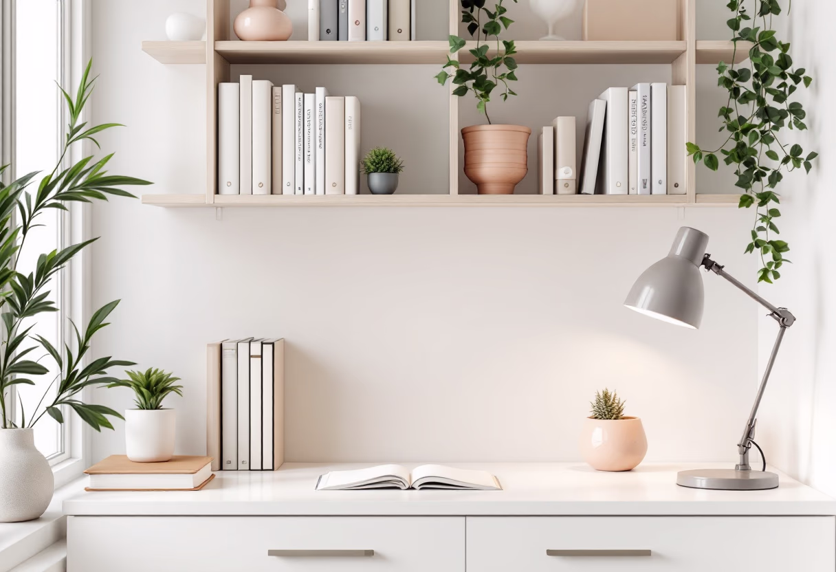 image of cozy study nook (for an edtech)