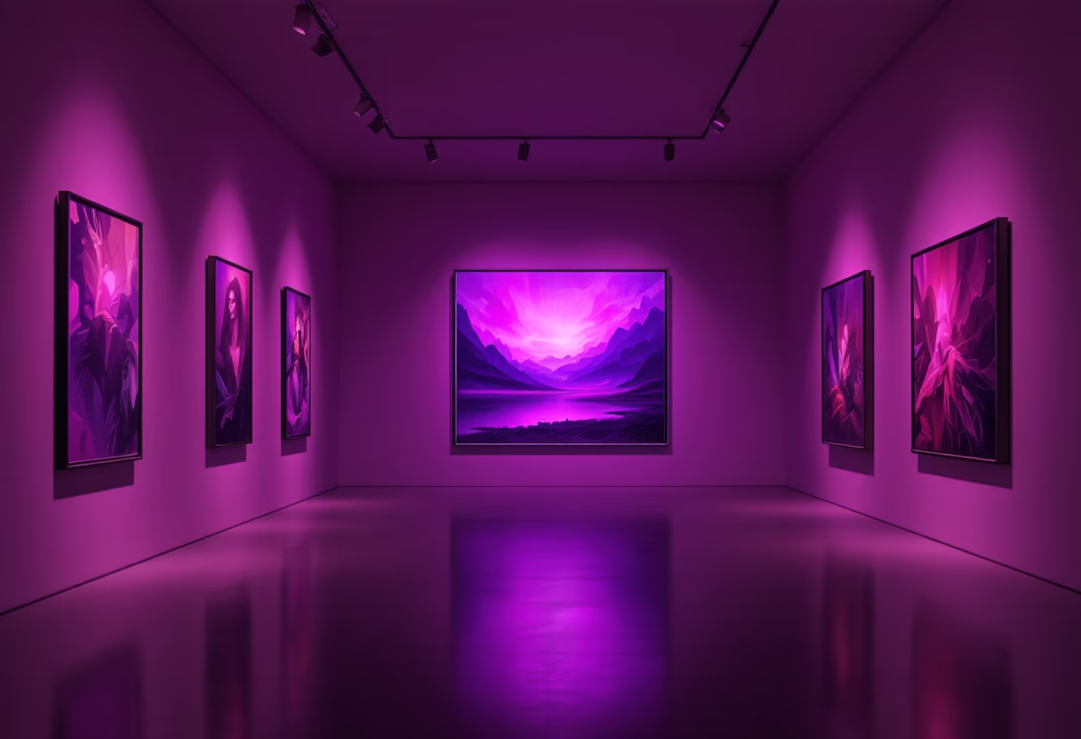 image of gallery interior (for an art gallery)