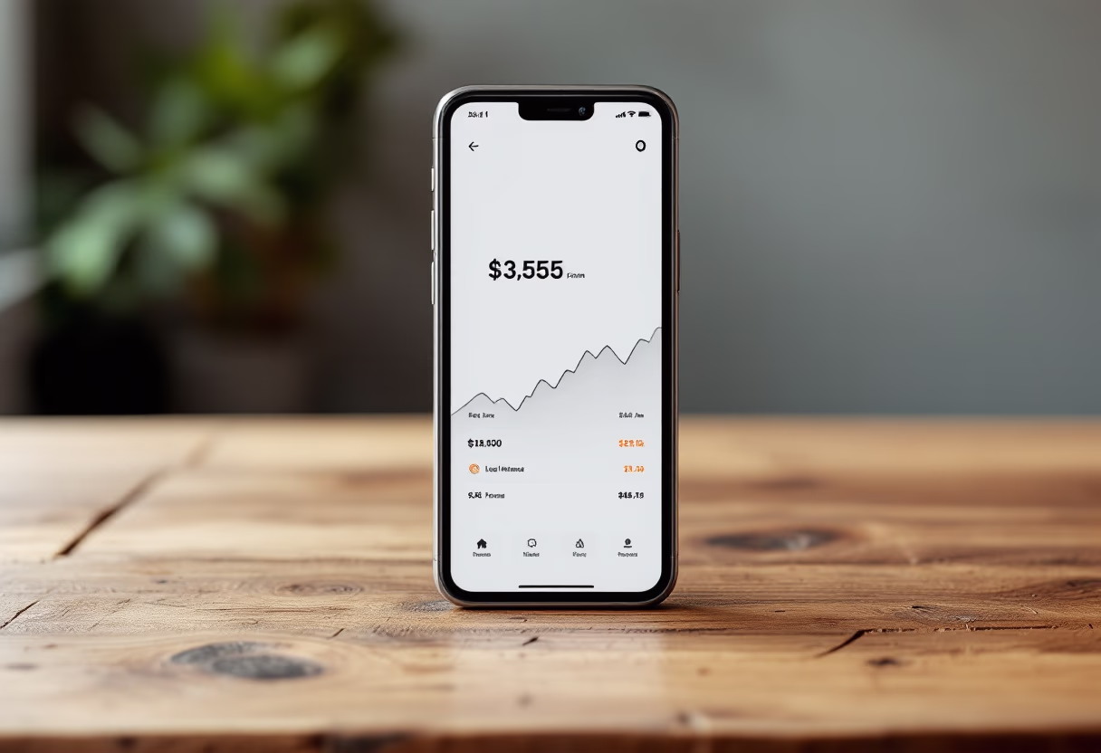 [interface] image of finance software in use
