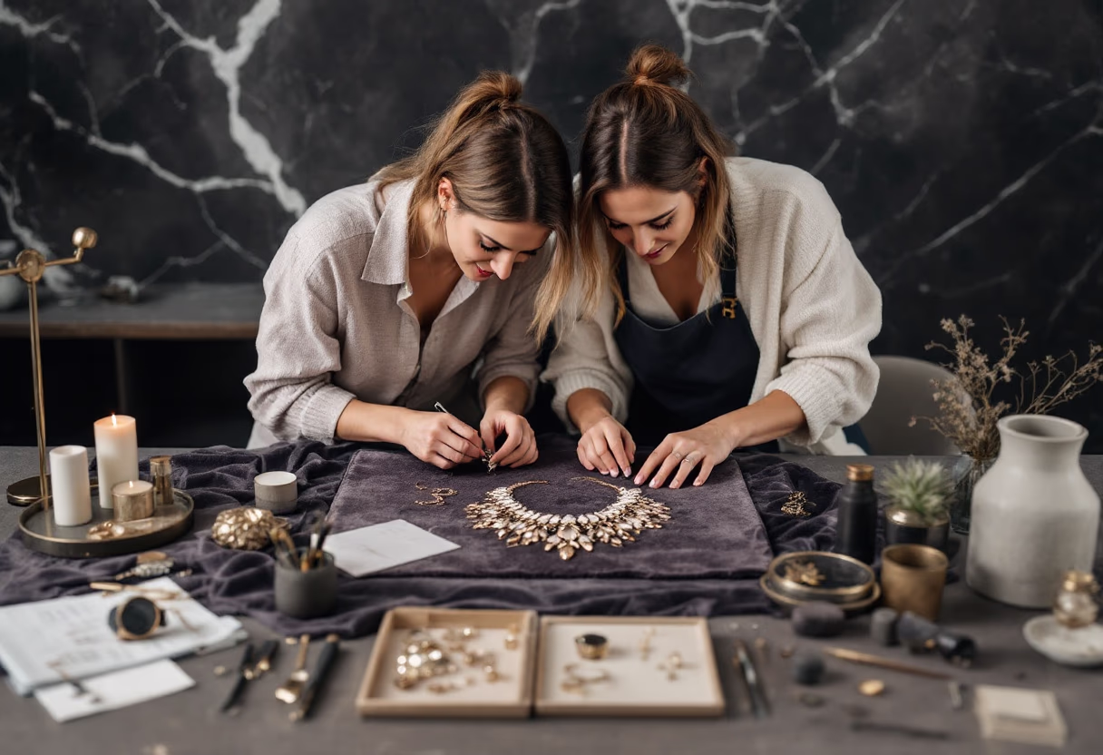 image of founders working (for a jewelry store)