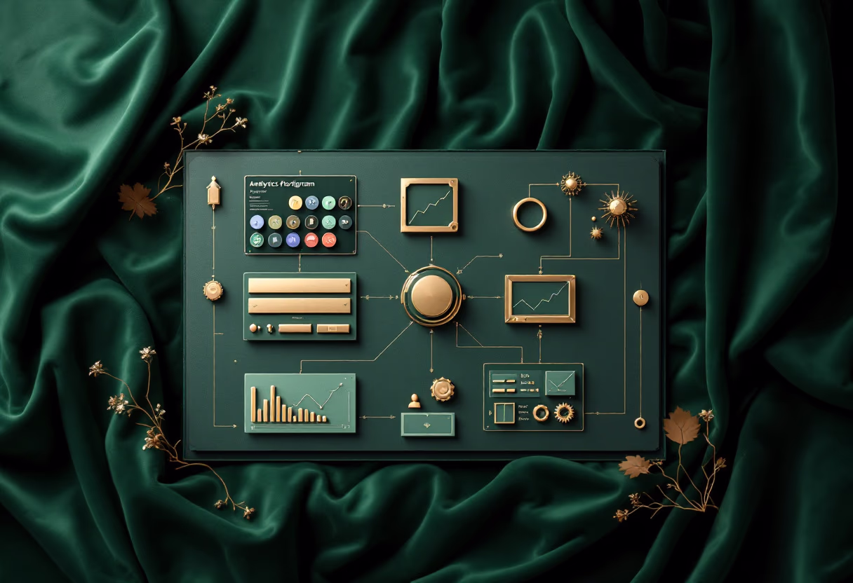 image of analytics process flow